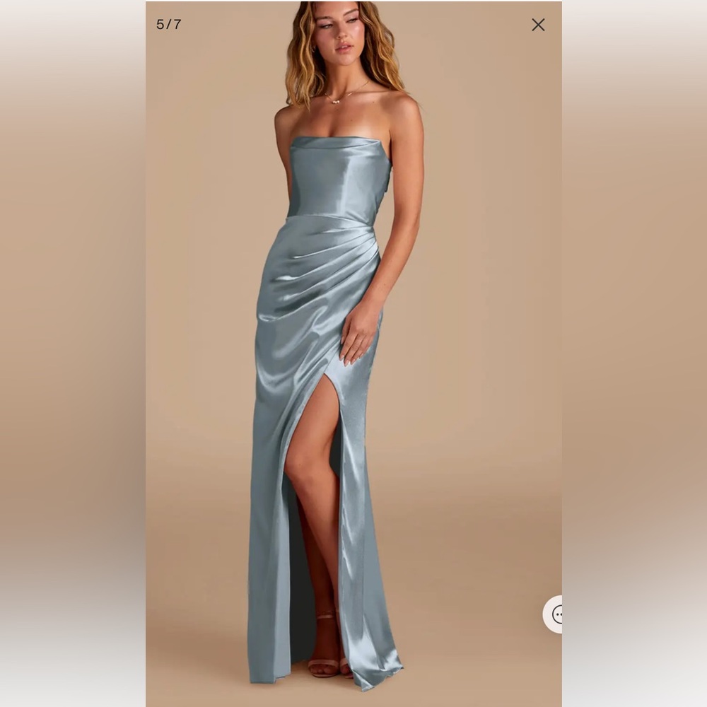 Azazie Dusty Blue Bridesmaid Dress